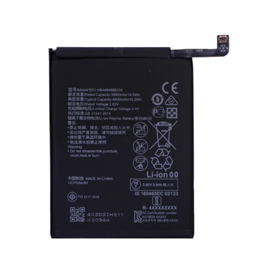 Battery Huawei P Smart Z/Nova 5I/Honor 9X Pro/Enjoy 10 Plus/HB446486ECW/4000 mAh